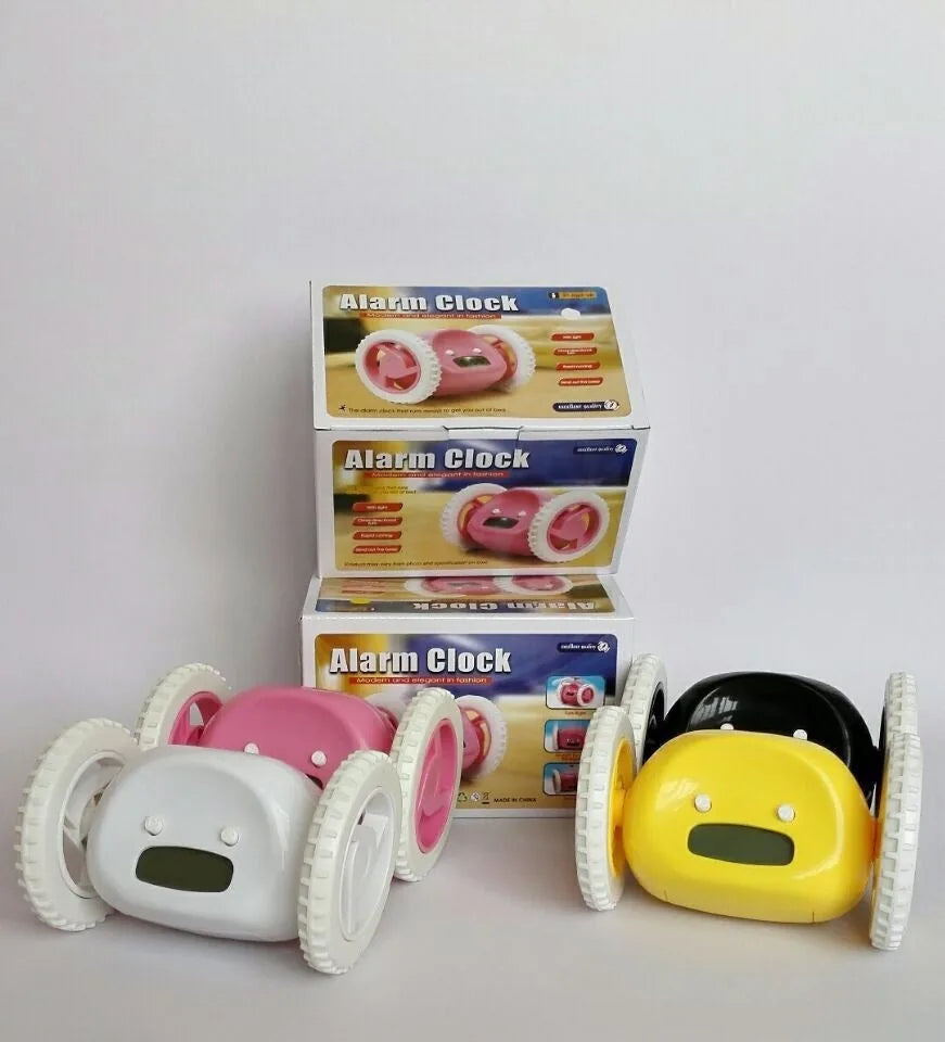 Runaway Alarm Clock - Rolling Robot That Runs Away to Wake You Up