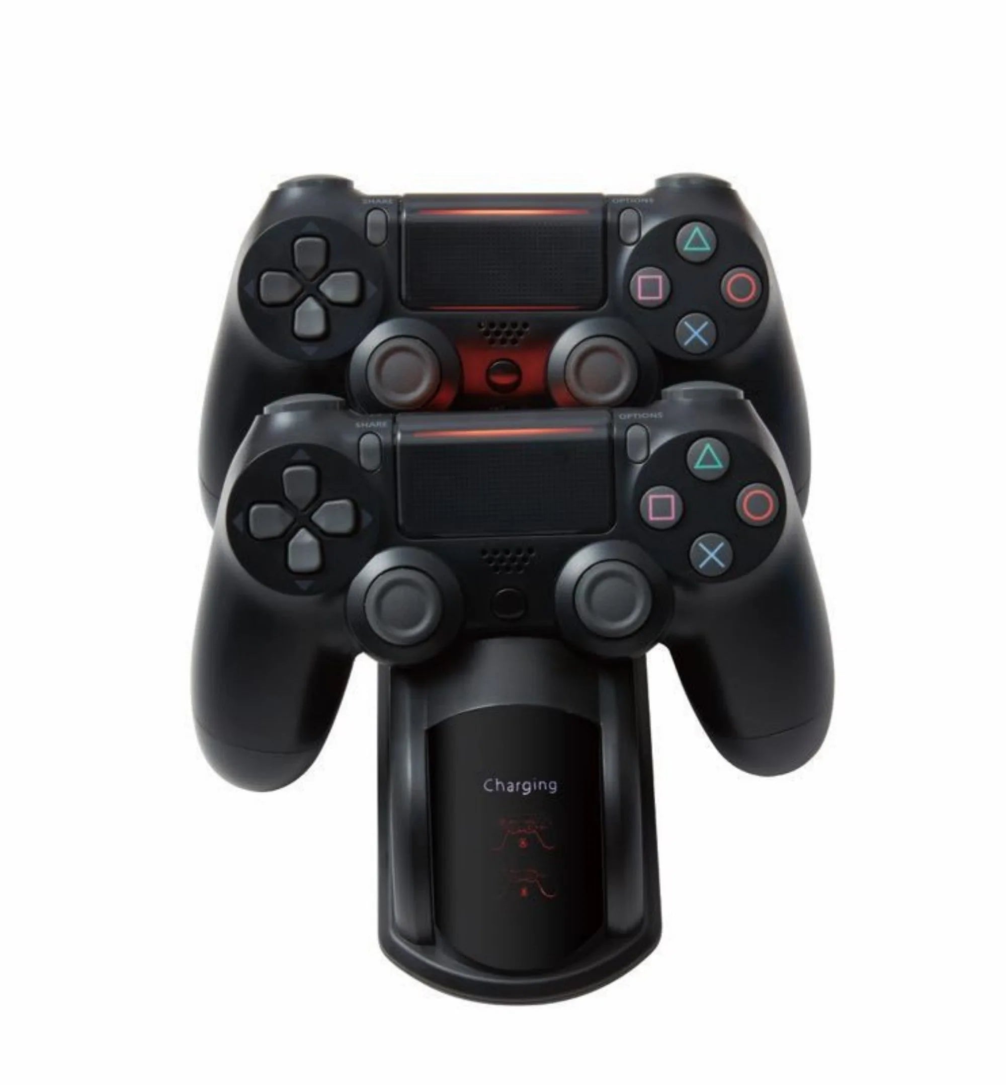 Wireless Gaming Controller Charging Dock - Dual USB, Compatible with PS4