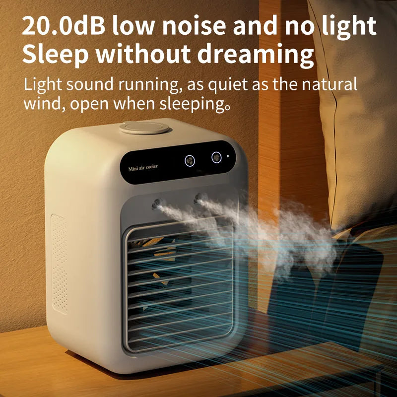 Portable Air Cooler Fan - 3-in-1 Evaporative Cooler, Humidifier & Mist Fan for Home, Office & Dorm