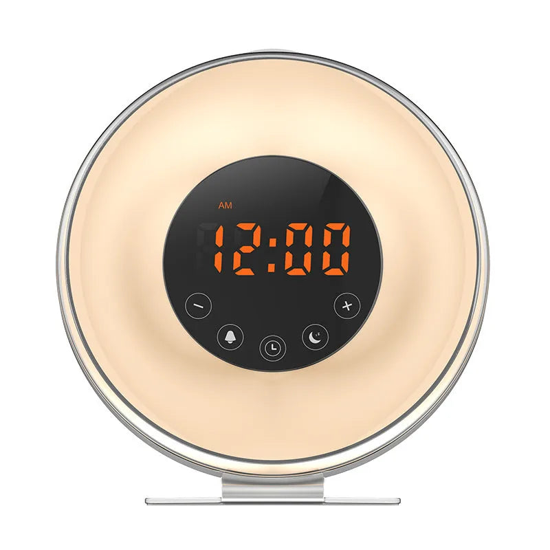 Sunrise Alarm Clock - Touch Control Wake-Up Light with Gradual Brightness