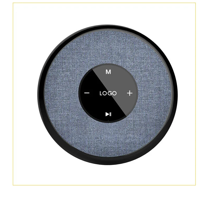 Waterproof Floating Bluetooth Speaker - IP6 Wireless Pool Speaker with LED Glow Logo & TWS