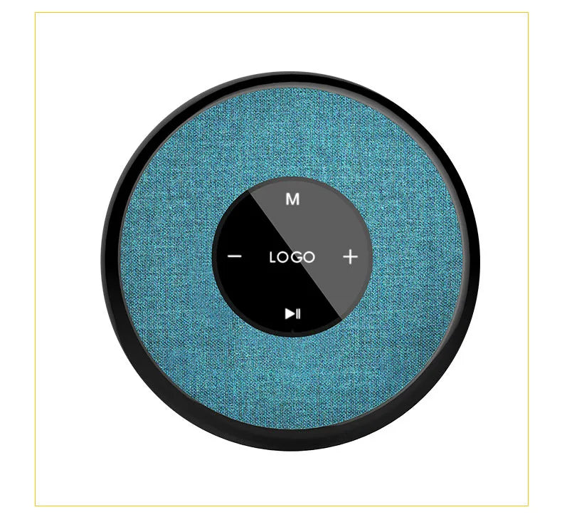 Waterproof Floating Bluetooth Speaker - IP6 Wireless Pool Speaker with LED Glow Logo & TWS