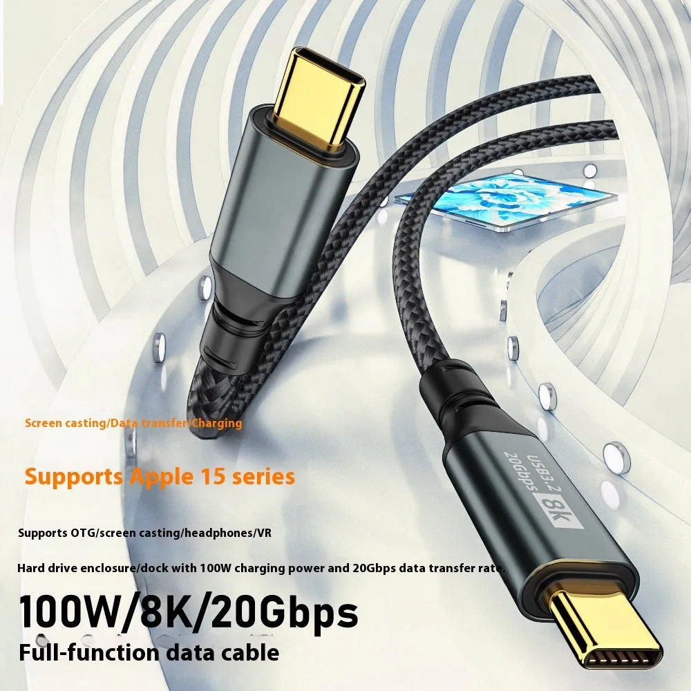 8K HDMI Cable - Ultra HD 48Gbps, 4K@120Hz & 8K@60Hz High-Speed Cable