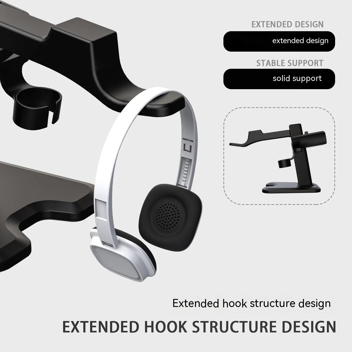 RGB VR Headset Charging Stand - Display Bracket & Charging Dock for VR Headsets