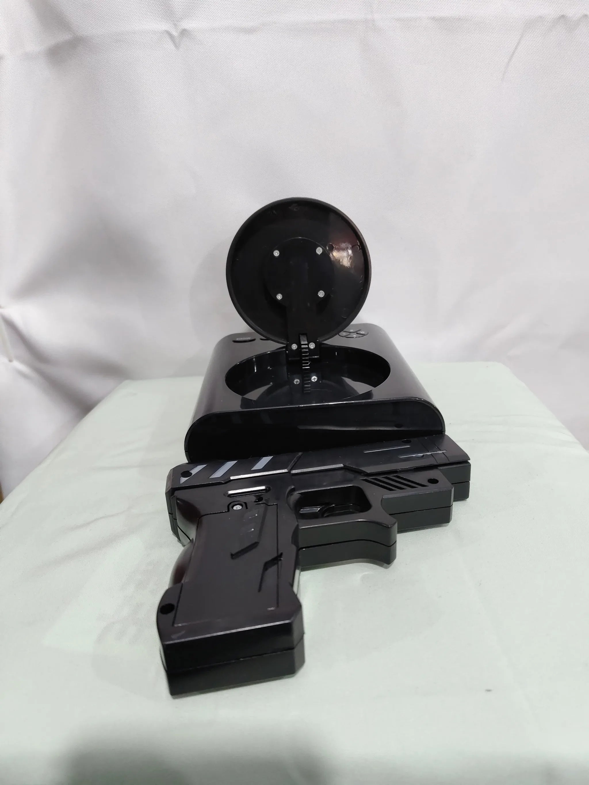 Shooting Target Alarm Clock - Shoot to Snooze with Toy Gun