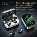 Wireless TWS Earbuds with Smart Digital Display & Breathing Light | Bluetooth 5.0