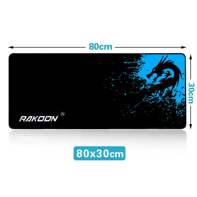 RAKOON Dragon Gaming Mouse Pad | Non-Slip Extended Desk Mat | 4 Sizes