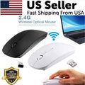 2.4GHz Wireless Mouse | Silent Click, USB Nano Receiver | Mac & PC