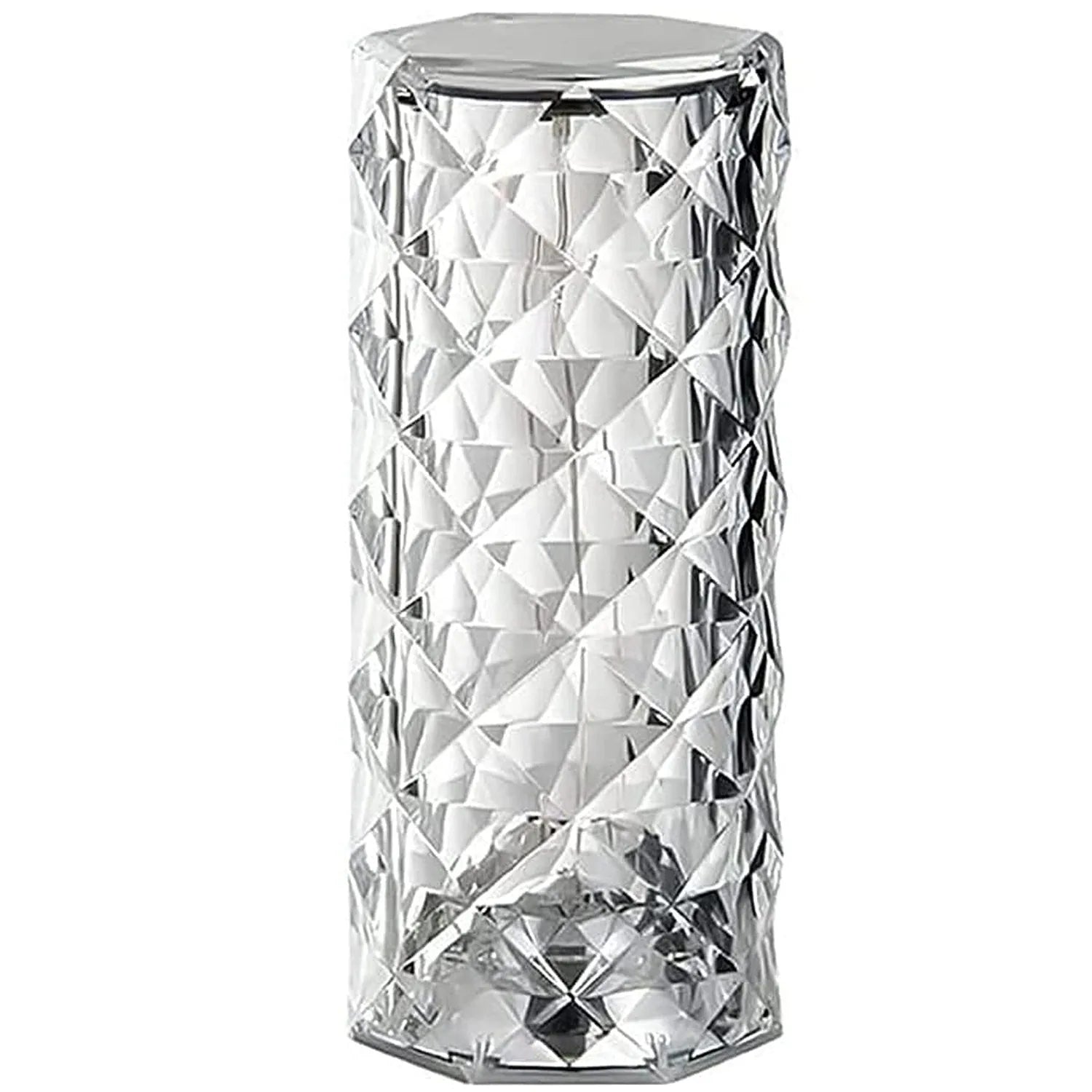 Crystal Diamond Table Lamp | 16-Color RGB | Touch & Remote Control | Rechargeable