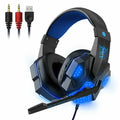 LED Gaming Headset with Mic – Stereo Bass Surround, 3.5mm for PC, PS4 & Xbox
