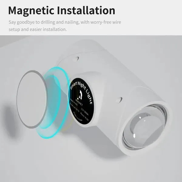 Rechargeable LED Wall Light 4-Pack — RGB Multi-Color, Dimmable, Magnetic Mount